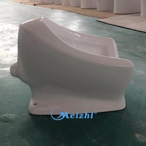 Urinario femenino de cerámica para montar en la pared del baño - Product Image 6