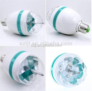 Mini bombilla <span class=keywords><strong>LED</strong></span> portátil <span class=keywords><strong>E27</strong></span> de 1,5 W, Bombilla giratoria automática <span class=keywords><strong>a</strong></span> todo Color para discoteca, Bar, KTV - Product Image 6