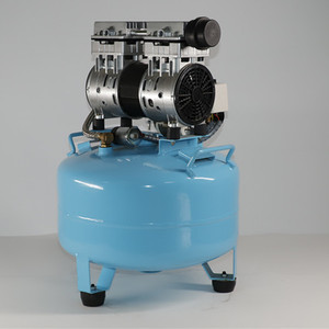 Micromotore Dentale 220V con Compressore d'Aria e Serbatoio Rotondo da 30L - Product Image 2
