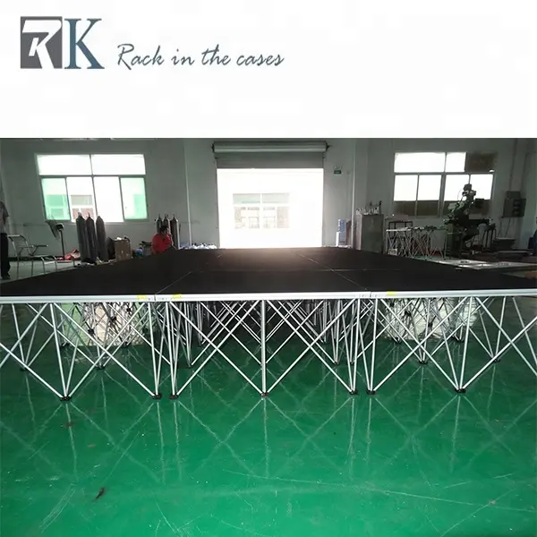 Professional manufacturer RK outdoor event portable stairs portable stage