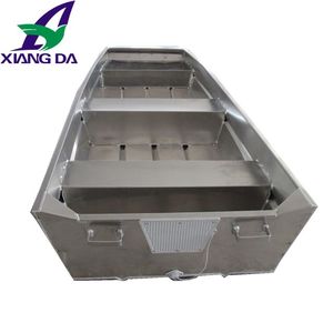 Barco <span class=keywords><strong>de</strong></span> Pesca <span class=keywords><strong>de</strong></span> Aluminio <span class=keywords><strong>de</strong></span> Fondo Plano <span class=keywords><strong>de</strong></span> 10 pies con Certificado CE, Barco Panga Económico con Cubierta <span class=keywords><strong>de</strong></span> <span class=keywords><strong>Madera</strong></span> - Product Image 2