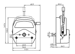 تصميم كلاسيكي من شركة تصنيع المعدات الأصلية PPS sf-our/Min رأس Yz1515x - Product Image 4