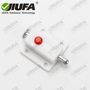 JIUFA Furniture Hardware Spring Loaded Automatic Button Plastic <strong>Push</strong> <strong>Latch</strong> <strong>Push</strong> to Open Spring Furniture Cupboard <strong>Latch</strong> - Product Image 4