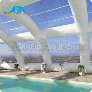 Lớn Trong Suốt Hồ Bơi Bơm Hơi Dome Hồ Bơi Không Thấm Nước Bìa Ngoài Trời Lều - Product Image 3