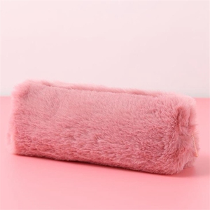 Astuccio in Peluche Tinta Unita 21*6*9cm Design Kawaii <span class=keywords><strong>per</strong></span> Ragazze, Scuola e Ufficio - Product Image 5