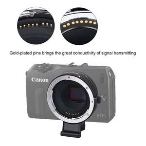 Commlite CM-EF-EOSM 전자 AF 렌즈 마운트 어댑터 EF/EF-S Canon EOSM 카메라 IS 기능 - Product Image 5