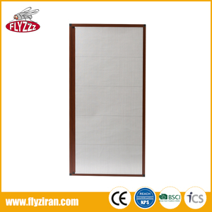 <span class=keywords><strong>Grand</strong></span> prix réglable brun couleur maille DIY plissé insectes <span class=keywords><strong>balcon</strong></span> écran - Product Image 1