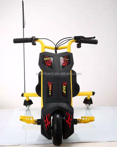 Triciclo Eléctrico De Derrape Para Niños 24V, Asiento Ajustable Y Marco Robusto, Ideal Para Peques De 3 A 8 Años (Azul)