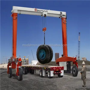 CE GOST Certificado ISO China de neumático de caucho de contenedor de grúas de pórtico/RTG Crane