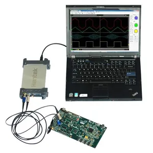 Hantek 6082 PC USB 2CH Digital Storage Oscilloscope 80 MHz 250 Ms/s Antarmuka 10K-64KB/Channel