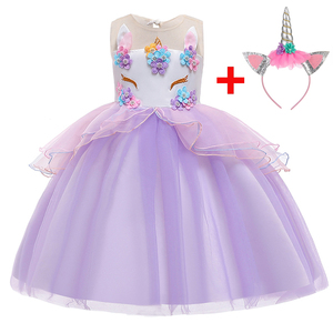 <span class=keywords><strong>Vestito</strong></span> adorabile DJS006 di usura del partito del progettista floreale delle neonate dei rifornimenti del partito dell'<span class=keywords><strong>unicorno</strong></span> di trasporto libero di mqitz - Product Image 3