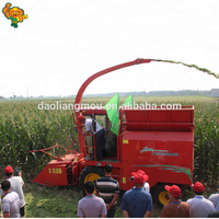 Mini moissonneuse-batteuse pour la fabrication de fourrage ensilage de maïs 30 tonnes/h