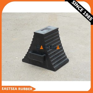Truck <strong>Wheel</strong> <strong>Chock</strong> /Tyre Stopper /Rubber Wedge Trade Assurance - Product Image 4