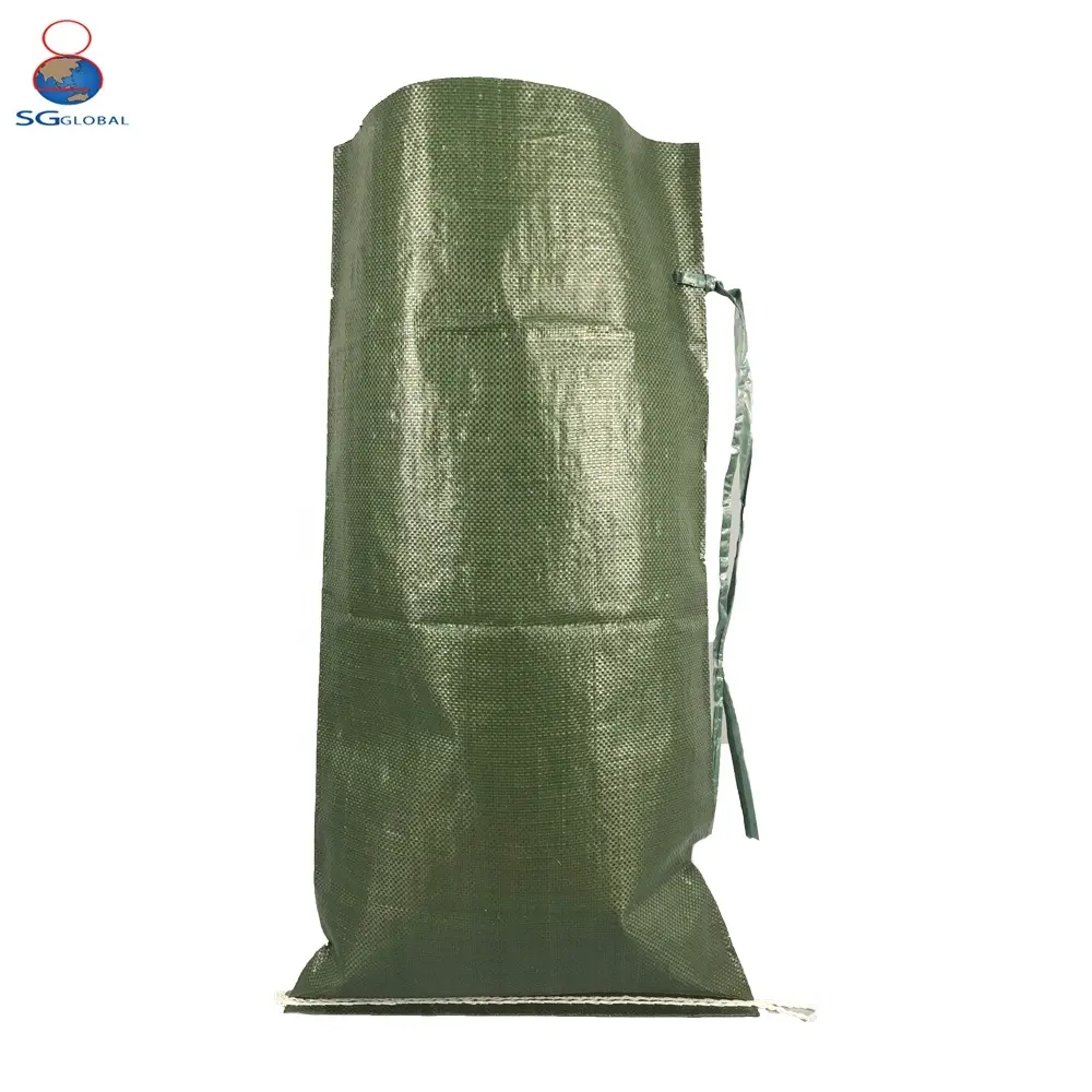Grands sacs de sable anti-dérapant pour décoration, en polypropylène UV, tissé, antidérapant, 25kg ou 50kg