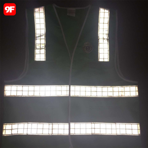 เสื้อกั๊ก LED สะท้อนแสงปรับแต่งได้พร้อมคุณสมบัติกระพริบสำหรับโลโก้ส่วนบุคคล - Product Image 5