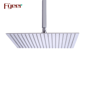 Fyer — pomme <span class=keywords><strong>de</strong></span> <span class=keywords><strong>douche</strong></span> Led, Ultra fine, en acier inoxydable, 16 pouces, bon marché, nouveau 2016 - Product Image 4