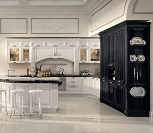 顶级现代设计新的高品质负担得起的实木厨柜家具
