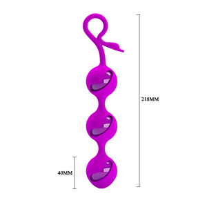 Bolas de <span class=keywords><strong>Kegel</strong></span> de Silicona, Bolas Vaginales para Mujeres, Ejercicio de Fortalecimiento Vaginal, Juguete Sexual - Product Image 5