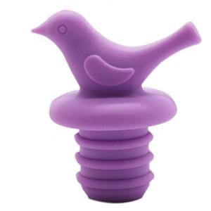 Bouchons de bouteille de <span class=keywords><strong>vin</strong></span> en silicone colorés, réutilisables, étanches, mignons, amusants et décoratifs, en forme de <span class=keywords><strong>petit</strong></span> oiseau - Product Image 5