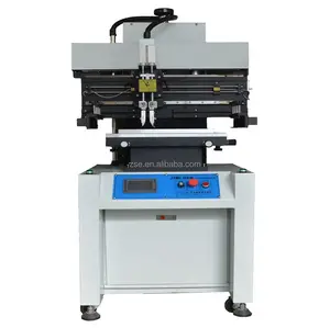 SMT Semi Auto Stencil Impresora de pasta de soldadura SMD LED PCB Máquina de impresión de pasta de soldadura