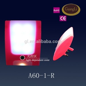 Gl # # ce rohs decoración tipo <span class=keywords><strong>plana</strong></span> <span class=keywords><strong>luz</strong></span> de la noche. Led sensor de <span class=keywords><strong>luz</strong></span> de la lámpara. - Product Image 5