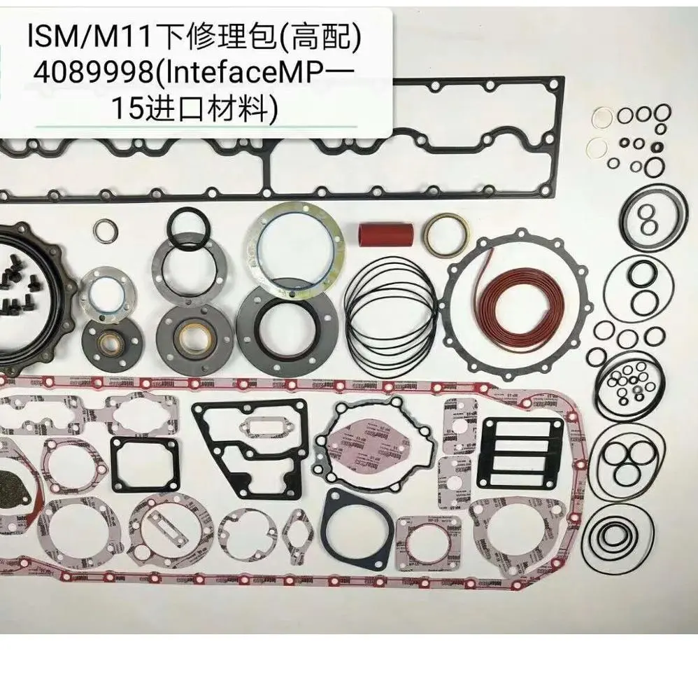 Conjunto de partes sobressalentes do motor m11 4089478 4089998