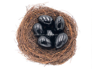 Großhandel sichere vaginale festigkeit schwarzen obsidian kristall ei - Product Image 5