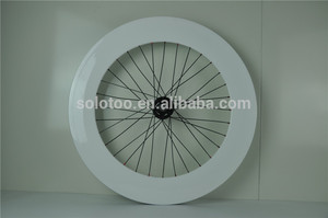 hot vente de peinture blanche roue pignon <span class=keywords><strong>fixe</strong></span> 88mm livraison gratuite gros - Product Image 1
