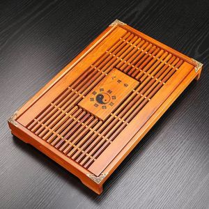 Fantasia Esculpida Mesa de Chá Chinês, Conjunto de Mesa de Chá De Madeira Pura - Product Image 3