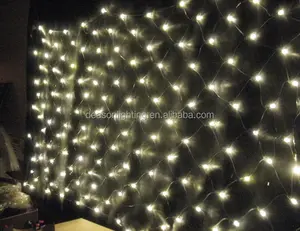 warm white led christmas light net