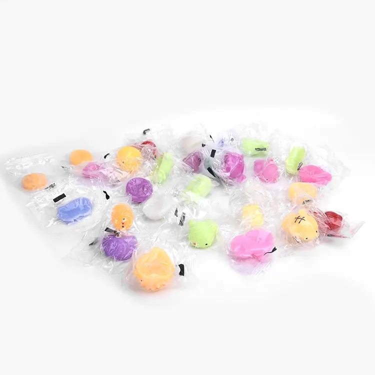 Groothandel Kleurrijke Leuke Mini Promotionele Tpr Dieren Squishy Speelgoed Voor Kids