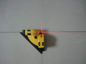 Laser à angle droit croisé, niveau d'alcool avec deux niveaux à bulle - Product Image 3