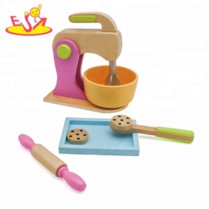 Nuevo diseño <span class=keywords><strong>de</strong></span> juego <span class=keywords><strong>de</strong></span> <span class=keywords><strong>juguete</strong></span> <span class=keywords><strong>de</strong></span> madera mezclador <span class=keywords><strong>de</strong></span> alimentos para los niños W10D009 - Product Image 3