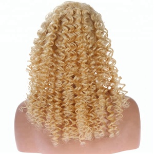 Parrucca Full Lace in Capelli Umani Vergini Brasiliani 613 Biondi Ricci con Baby Hair - Product Image 3