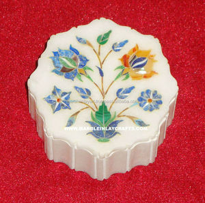 Caja de mármol blanco - Product Image 1