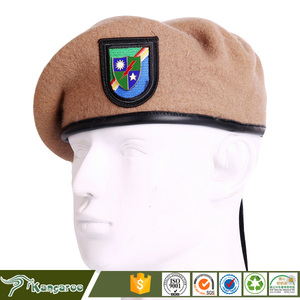 Personnalisé En Gros <span class=keywords><strong>Militaire</strong></span> Brun Béret - Product Image 2