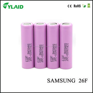 Samsung Industriezelle ICR18650-26F (Modell 18650) UNGESCHÜTZT 3,6 - 4,<span class=keywords><strong>2</strong></span> V Lithium-Ion Akku echte 2600 mAh - FLAT-Top flacher Pl - Product Image 3