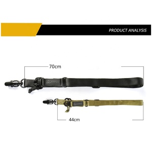 Tali Selempang Taktis <span class=keywords><strong>Nylon</strong></span> 2 Titik untuk Luar Ruangan dengan Gesper Logam QD - Product Image 3