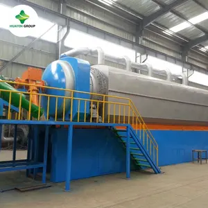 High end Full continuous 30T waste pyrolysis reactor with PLC controlled