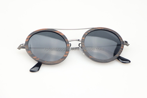Gafas de sol redondas de metal con logotipo personalizado, lentes de sol redondas de metal con logotipo impreso - Product Image 6