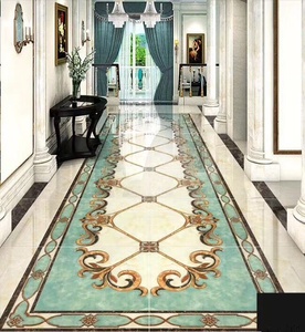 Azulejos de Porcelana Pulida para Bordes de Paredes, para Uso en Interiores de Villas, con Detalles en Ladrillo Refractario - Product Image 6
