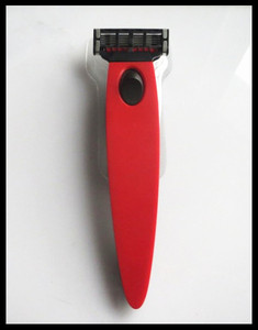 Gros <span class=keywords><strong>mach</strong></span> <span class=keywords><strong>5</strong></span> lame <span class=keywords><strong>rasoir</strong></span>, Bleu, rouge, jaune, noir couleur en plastique poignée - Product Image 2