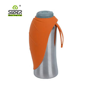 Grande bouteille d'eau portable en acier inoxydable pour animaux de compagnie - Product Image 6