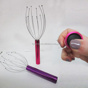 vibrante <span class=keywords><strong>testa</strong></span> collo del cuoio capelluto polpo rilascio dello stress rilassarsi strumento massaggiatore - Product Image 2