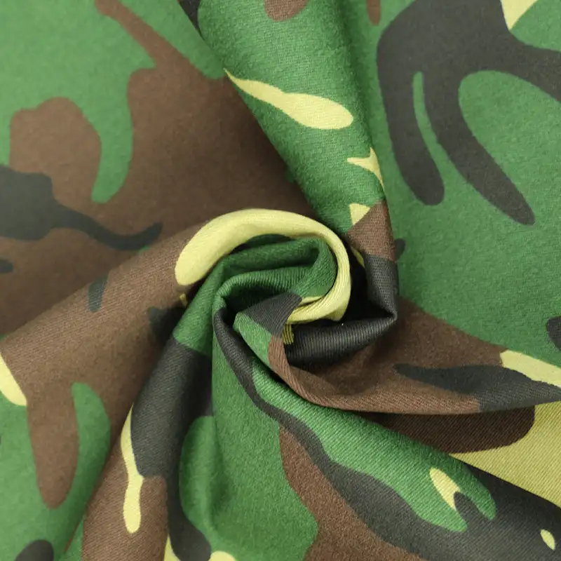 wholesale 65% Polyester 35% Cotton Blend Woven Army Print Camouflage Military Uniform Fabric