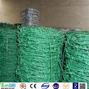 Pequeña orden aceptada recubierto de pvc de alambre de púas de fabricante (Anping ISO9001 de fábrica) - Product Image 4