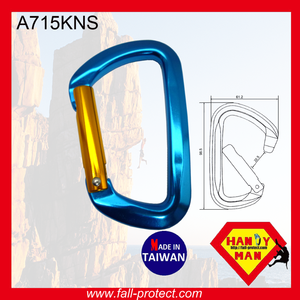 D Shaped Ultra-light Aluminum Carabiner - Product Image 4