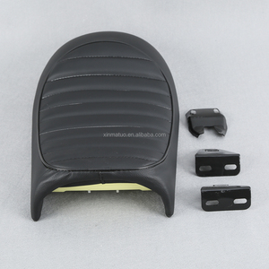 XF190101-01-B nero gobba Vintage Cafe Racer moto sedile della copertura della sella misura per <span class=keywords><strong>Honda</strong></span> CB nuovo - Product Image 1