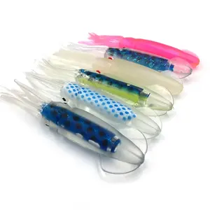 PVC squids soft plastic fishing lures squid swim baits Pesca factory Wholesale fishing tackle sport entertainment equipment