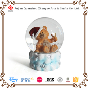 Nhà Sản Xuất Tùy Chỉnh Gấu Tuyết Quả Cầu Với Âm Nhạc <span class=keywords><strong>Polyresin</strong></span> Tuyết Toàn Cầu - Product Image 3